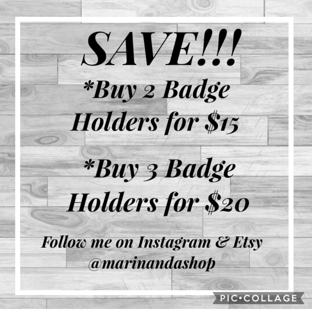 🌟TOP SELLER🌟Scrub Life Retractable Badge Holder - Picture 3 of 3